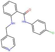 N-(4-Chlorophenyl)-2-((pyridin-4-ylmethyl)amino)benzamide