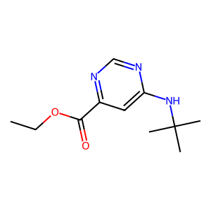 Ethyl 6-(tert-butylamino)pyrimidine-4-carboxylate