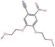 4,5-Bis(2-methoxyethoxy)-2-nitrobenzonitrile