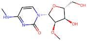 1-((2R,3R,4R,5R)-4-Hydroxy-5-(hydroxymethyl)-3-methoxytetrahydrofuran-2-yl)-4-(methylamino)pyrimid…