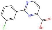 2-(3-Chlorophenyl)pyrimidine-4-carboxylic acid