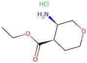 cis-Ethyl 3-aminotetrahydro-2H-pyran-4-carboxylate hydrochloride