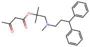 1-((3,3-Diphenylpropyl)(methyl)amino)-2-methylpropan-2-yl 3-oxobutanoate