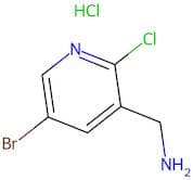 (5-Bromo-2-chloropyridin-3-yl)methanamine hydrochloride