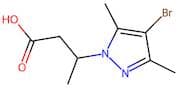 3-(4-Bromo-3,5-dimethyl-1H-pyrazol-1-yl)butanoic acid