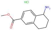 Methyl 5-amino-5,6,7,8-tetrahydronaphthalene-2-carboxylate hydrochloride