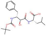 (S)-2-((2S,3R)-3-((tert-Butoxycarbonyl)amino)-2-hydroxy-4-phenylbutanamido)-4-methylpentanoic acid