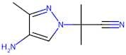 2-(4-Amino-3-methyl-1H-pyrazol-1-yl)-2-methylpropanenitrile