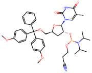 (2R,3R,5S)-5-((Bis(4-methoxyphenyl)(phenyl)methoxy)methyl)-2-(5-methyl-2,4-dioxo-3,4-dihydropyrimi…