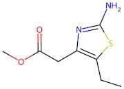 Methyl 2-(2-amino-5-ethyl-1,3-thiazol-4-yl)acetate