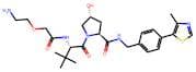 (2S,4R)-1-((S)-2-(2-(2-Aminoethoxy)acetamido)-3,3-dimethylbutanoyl)-4-hydroxy-N-(4-(4-methylthiazo…