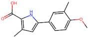 5-(4-Methoxy-3-methylphenyl)-3-methyl-1H-pyrrole-2-carboxylic acid