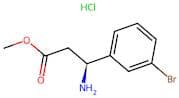 (S)-Methyl 3-amino-3-(3-bromophenyl)propanoate hydrochloride