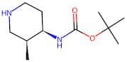 tert-Butyl (cis-3-methylpiperidin-4-yl)carbamate