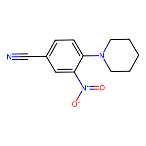 3-Nitro-4-(piperidin-1-yl)benzonitrile
