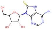 6-Amino-9-((2R,3R,4S,5R)-3,4-dihydroxy-5-(hydroxymethyl)tetrahydrofuran-2-yl)-7H-purine-8(9H)-thio…
