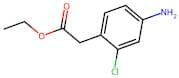Ethyl 2-(4-amino-2-chlorophenyl)acetate