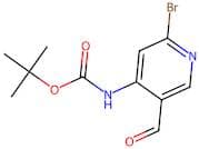 tert-Butyl (2-bromo-5-formylpyridin-4-yl)carbamate