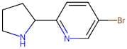 5-Bromo-2-(pyrrolidin-2-yl)pyridine