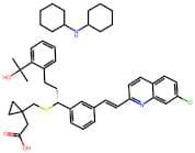 Dicyclohexylamine (R,E)-2-(1-(((1-(3-(2-(7-chloroquinolin-2-yl)vinyl)phenyl)-3-(2-(2-hydroxypropan…