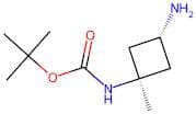 tert-Butyl (trans-3-amino-1-methylcyclobutyl)carbamate