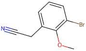 2-(3-Bromo-2-methoxyphenyl)acetonitrile