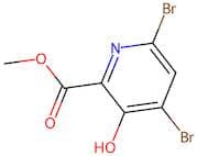 Methyl 4,6-dibromo-3-hydroxypicolinate