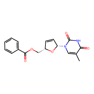 ((2S,5R)-5-(5-Methyl-2,4-dioxo-3,4-dihydropyrimidin-1(2H)-yl)-2,5-dihydrofuran-2-yl)methyl benzoate