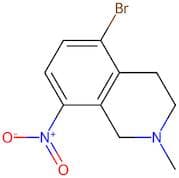 5-Bromo-2-methyl-8-nitro-1,2,3,4-tetrahydroisoquinoline