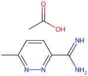 6-Methylpyridazine-3-carboximidamide acetate