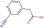 2-(2-Cyanopyridin-4-yl)acetic acid