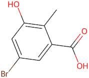 5-Bromo-3-hydroxy-2-methylbenzoic acid