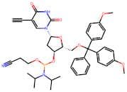 (2R,3S,5R)-2-((Bis(4-methoxyphenyl)(phenyl)methoxy)methyl)-5-(5-ethynyl-2,4-dioxo-3,4-dihydropyrim…