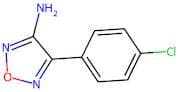 4-(4-Chlorophenyl)-1,2,5-oxadiazol-3-amine