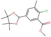Methyl 2-chloro-3-methyl-5-(4,4,5,5-tetramethyl-1,3,2-dioxaborolan-2-yl)benzoate