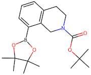 tert-Butyl 8-(4,4,5,5-tetramethyl-1,3,2-dioxaborolan-2-yl)-3,4-dihydroisoquinoline-2(1H)-carboxyla…