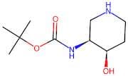 tert-Butyl ((3S,4R)-4-hydroxypiperidin-3-yl)carbamate