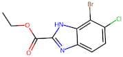 Ethyl 7-bromo-6-chloro-1H-benzo[d]imidazole-2-carboxylate