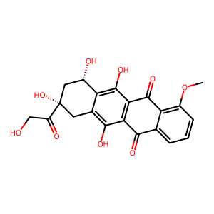 (8S,10S)-6,8,10,11-Tetrahydroxy-8-(2-hydroxyacetyl)-1-methoxy-7,8,9,10-tetrahydrotetracene-5,12-di…