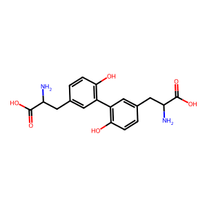 3,3'-(6,6'-Dihydroxy-[1,1'-biphenyl]-3,3'-diyl)bis(2-aminopropanoic acid)