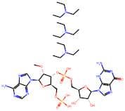 Tris(triethylamine) ((2R,3R,4R,5R)-3-(((((2R,3S,4R,5R)-5-(2-amino-6-oxo-3,6-dihydro-9H-purin-9-yl)…