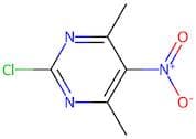 2-Chloro-4,6-dimethyl-5-nitropyrimidine