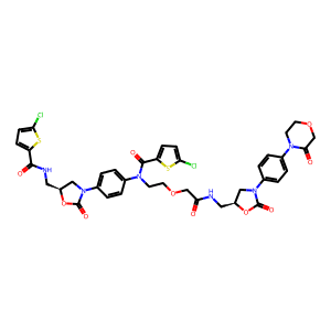 5-Chloro-N-(4-((S)-5-((5-chlorothiophene-2-carboxamido)methyl)-2-oxooxazolidin-3-yl)phenyl)-N-(2-(…