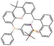 (R)-N-((S)-(5-(Diphenylphosphanyl)-9,9-dimethyl-9H-xanthen-4-yl)(naphthalen-1-yl)methyl)-2-methylp…
