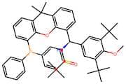 (R)-N-((R)-(3,5-Di-tert-butyl-4-methoxyphenyl)(5-(diphenylphosphanyl)-9,9-dimethyl-9H-xanthen-4-yl…
