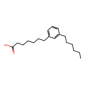 7-(3-Hexylphenyl)heptanoic acid