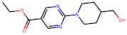 Ethyl 2-(4-(hydroxymethyl)piperidin-1-yl)pyrimidine-5-carboxylate