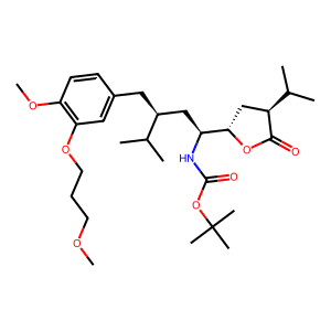 tert-Butyl ((1S,3S)-1-((2S,4S)-4-isopropyl-5-oxotetrahydrofuran-2-yl)-3-(4-methoxy-3-(3-methoxypro…