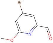 4-Bromo-6-methoxypicolinaldehyde