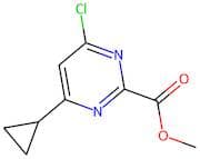 Methyl 4-chloro-6-cyclopropylpyrimidine-2-carboxylate